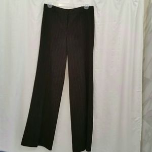 *Sold* NY & Co Black Pinstripe Dress Pants Size 2